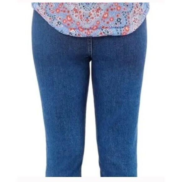 NWT Gretchen Scott Gripeless Denim Pull On Pants Leggings Retail $149 XS - Picture 4 of 12